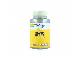 Imagen del producto Solaray Vitamina d3 & k2 (mk7) 60caps