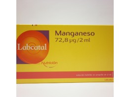 Imagen del producto LABCATAL 10 MANGANESO 28 AMPOLLAS