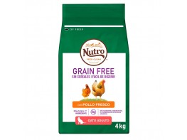 Imagen del producto Nutro grain free gato adulto pollo 4 kg