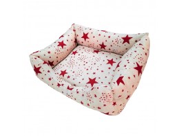 Imagen del producto Siesta cama estrellas rojas 70cm