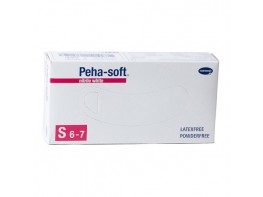 Imagen del producto Peha-Soft Guantes Nitrilo Blanco Talla S 100u