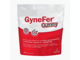 Imagen del producto Gynefer gummy 30 gominolas frambuesa