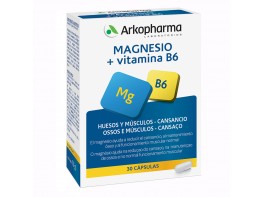 Imagen del producto Arkopharma Arkovital magnesio complemento alimenticio 30 cápsulas