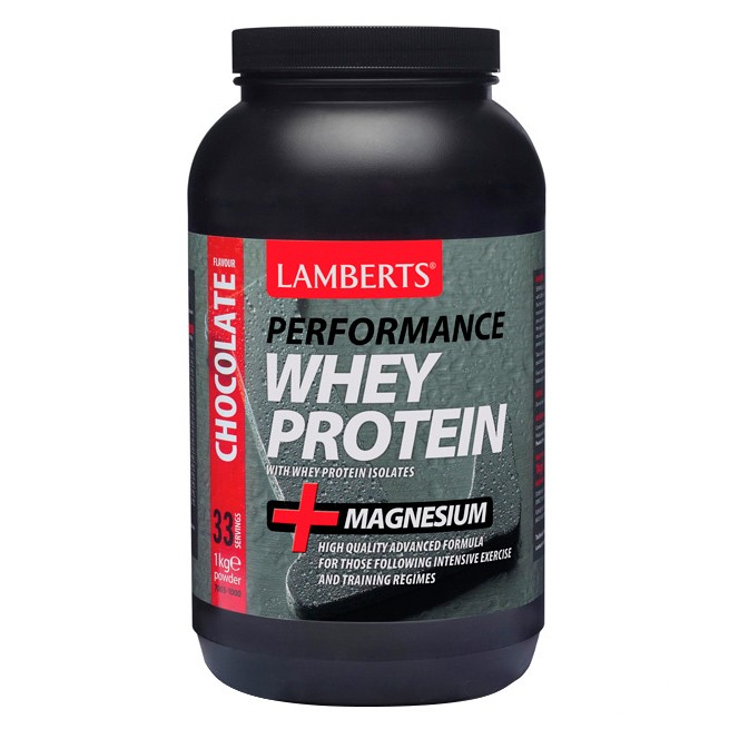 Lamberts Performance Whey protein chocolate flavour 1kg