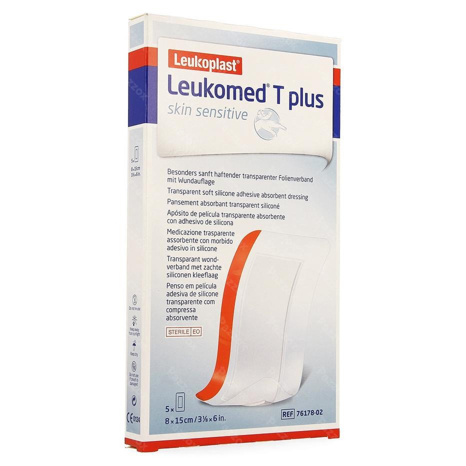 Leukoplast Leukomed Skin Sensitive apósito estéril 8 x 15 cm 5u