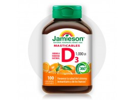 Jamieson Vitamina D3 1000ui/25mcgnaranja100 tabletas